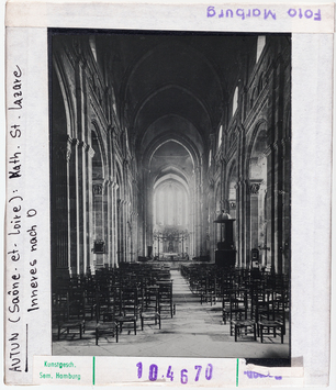 Vorschaubild Autun: Kathedrale Saint-Lazare, Inneres nach Osten 